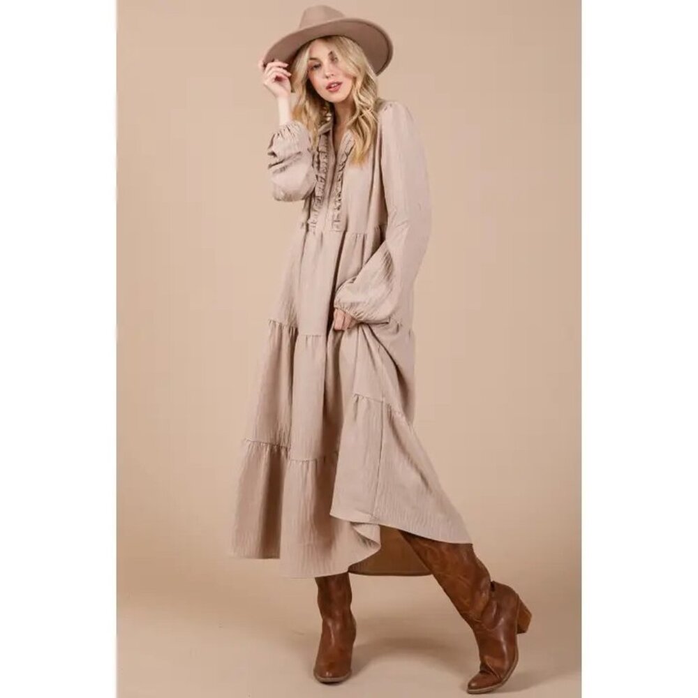 Prairie House Inspired Maxi Dress